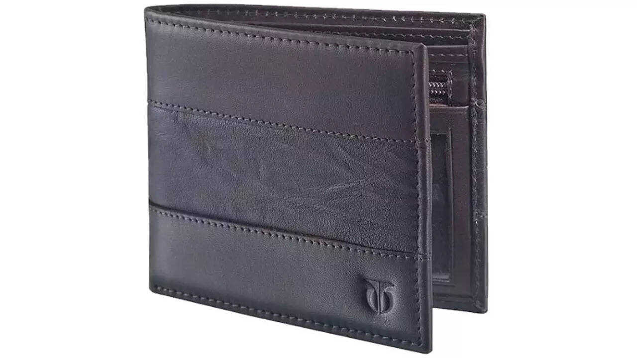 TITAN Brown Leather Men's Wallet