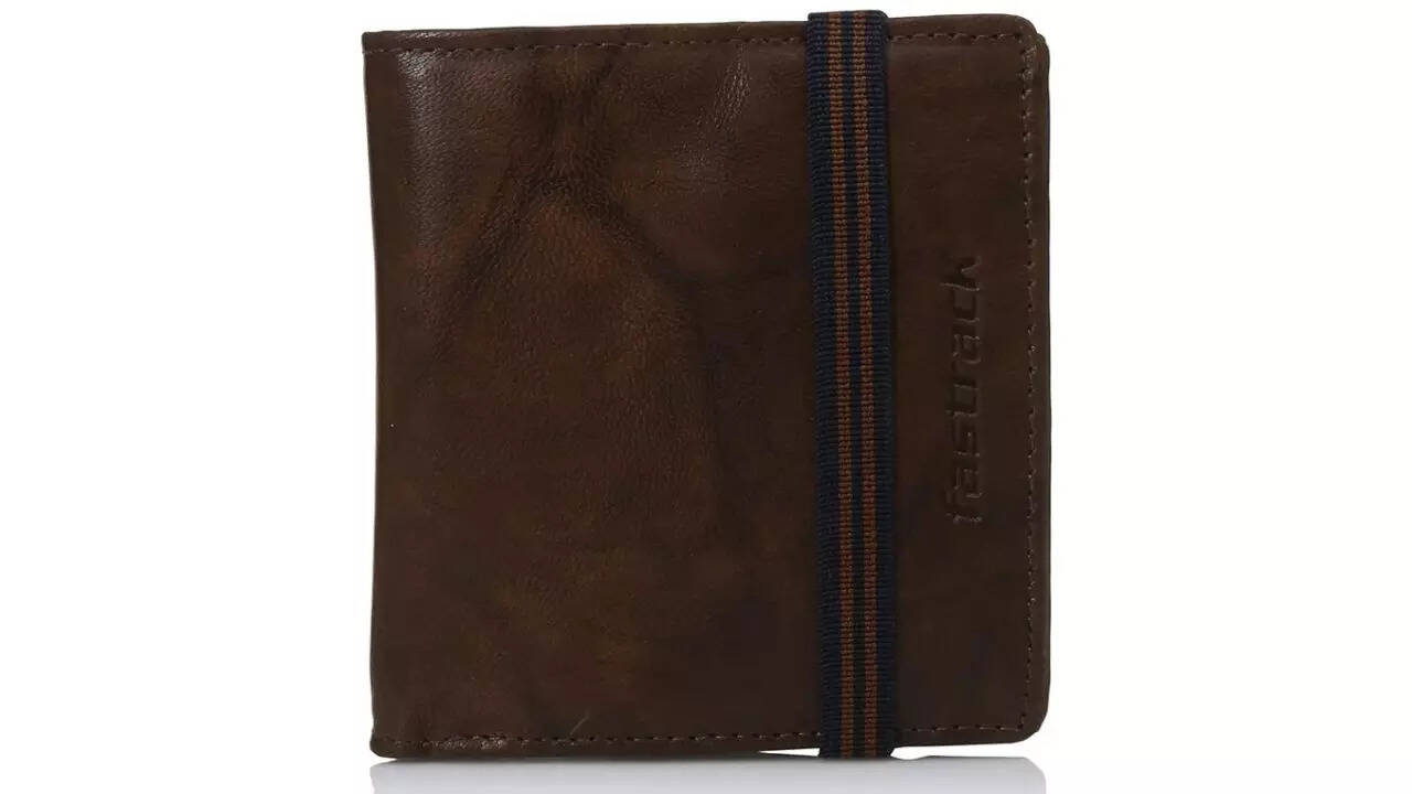 Fastrack Brown Leather Men's Wallet