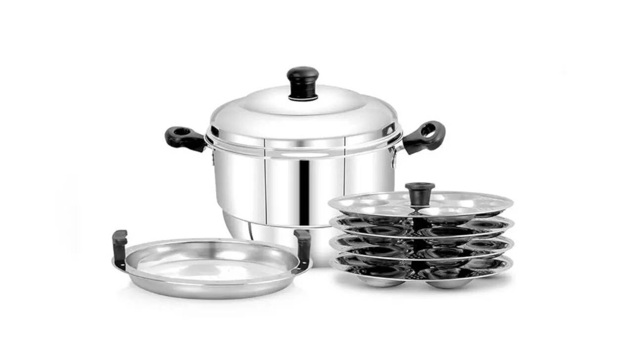 Pigeon - Hot 24 Stainless Steel Idly Pot with Steamer