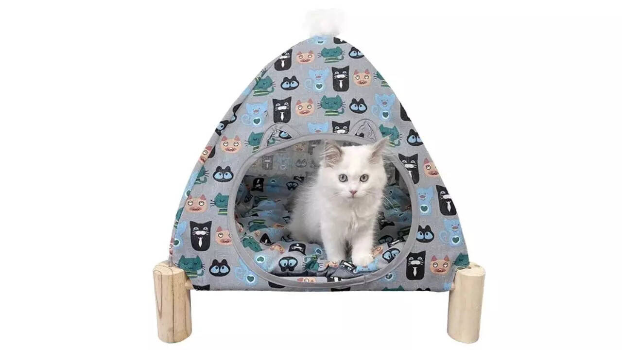 Cat and Dog Hammock, Pet Teepee House