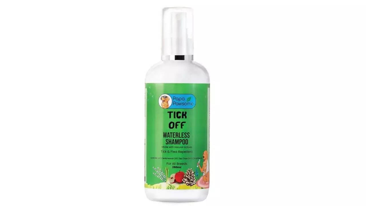PAPA PAWSOME Tick Off Waterless Dry Shampoo For Dogs