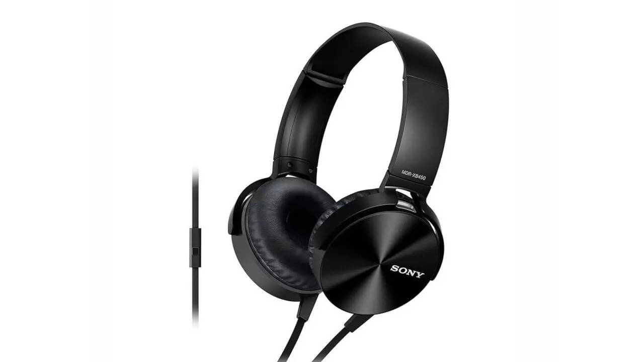 Sony Extra Bass MDR-XB450AP On-Ear Wired Headphones