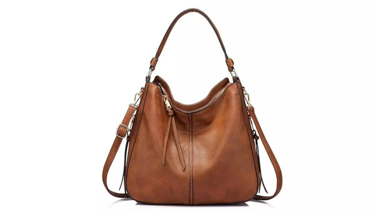 Leather handbag