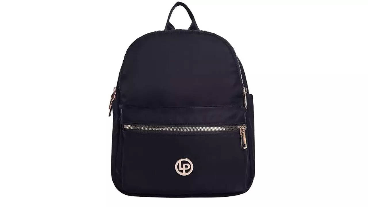 Lino Perros Black Colored Backpack