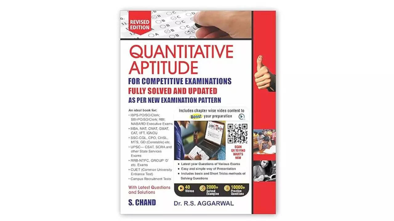 Quantitative Aptitude for Competitive Examinations by RS Aggarwal