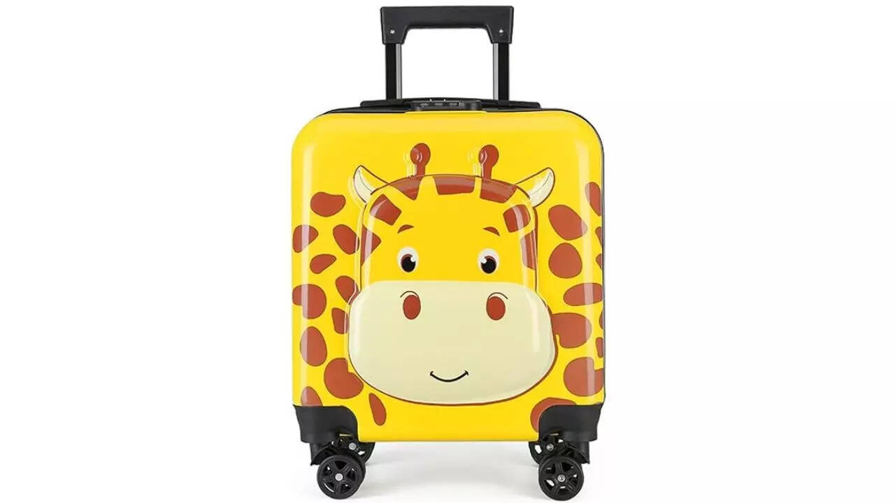FunBlast Cartoon Luggage Trolley Bags for Kids