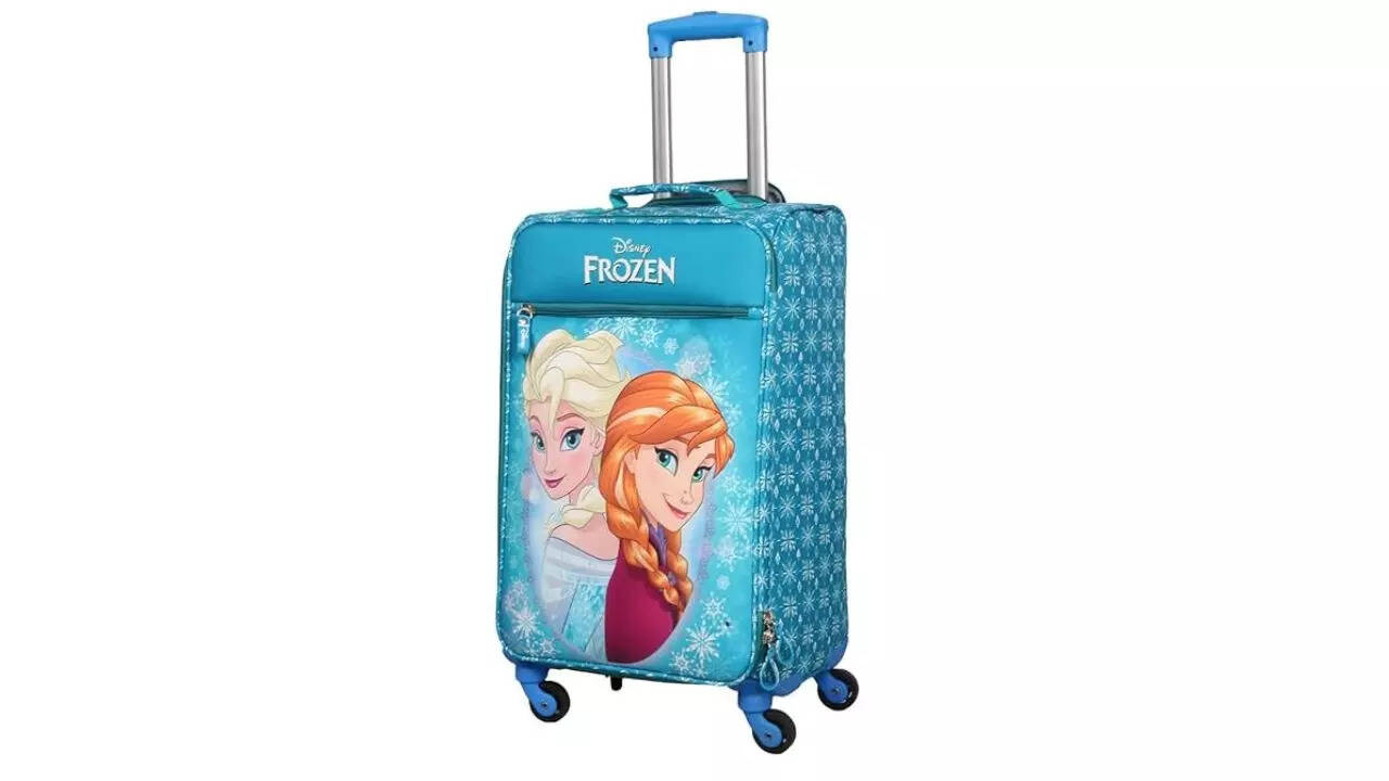 NOVEX Disney 18 Inch Original Frozen Soft Sided Polyester Kids Trolley Bag