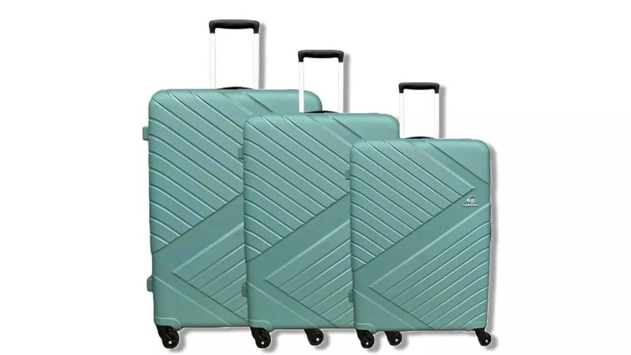 American Tourister Kamiliant Polypropylene Wayfarer Set of 3 Luggage Trolley Bags