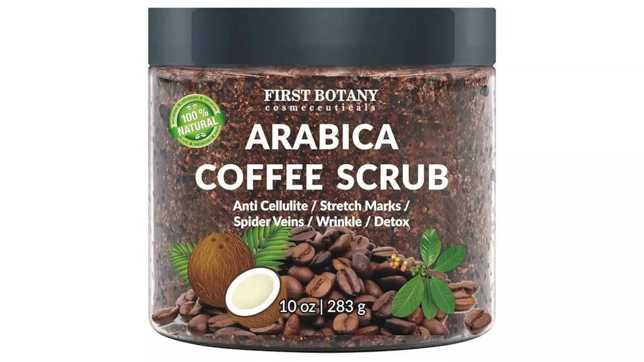 100% Natural Arabica Coffee Scrub