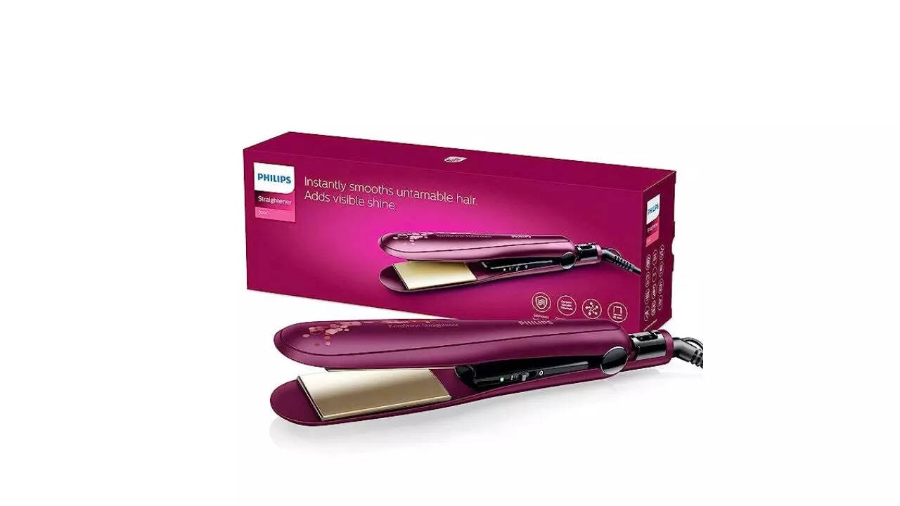 Philips BHS738_00 Kerashine Titanium Wide Plate Straightener