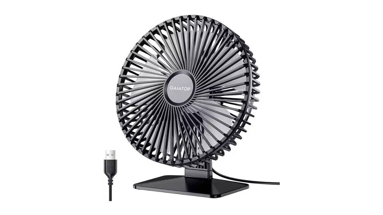 gaiatop Small Table Fan