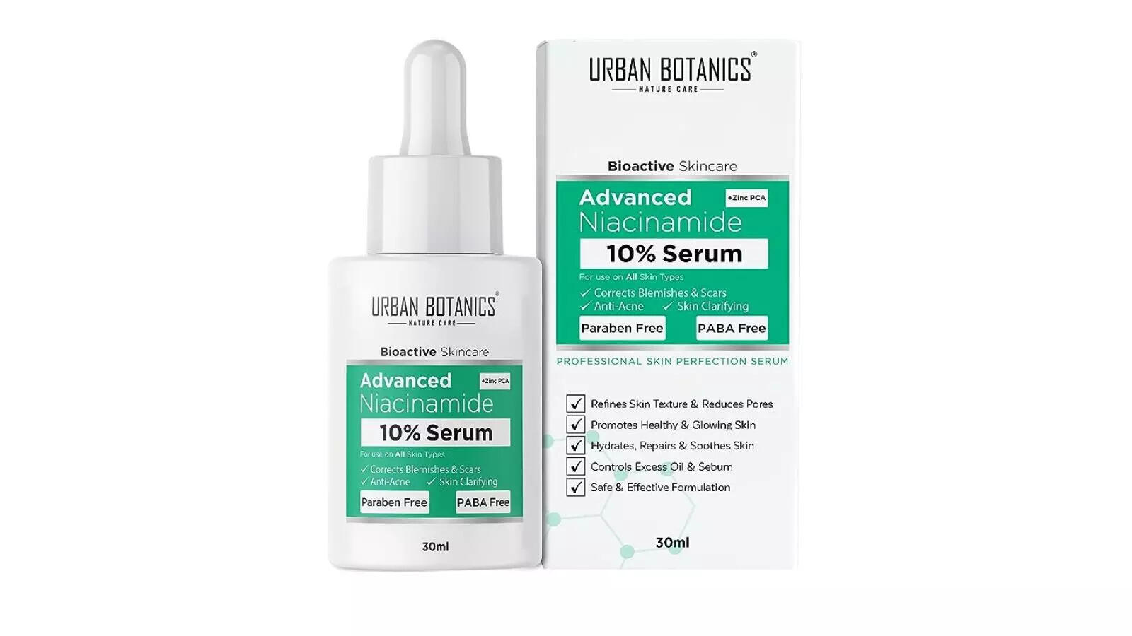 UrbanBotanics 10 Niacinamide Face Serum 