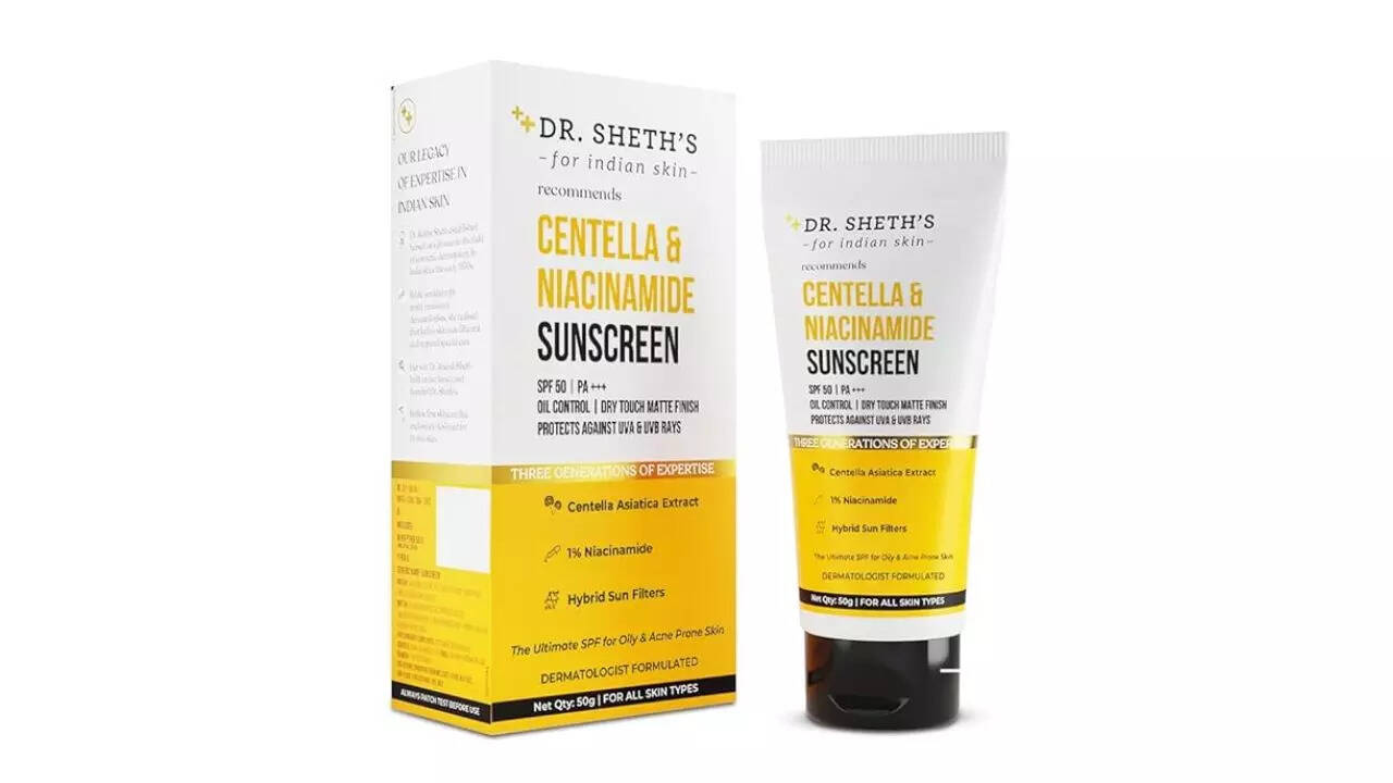 Dr Sheths Centella  Niacinamide Sunscreen 