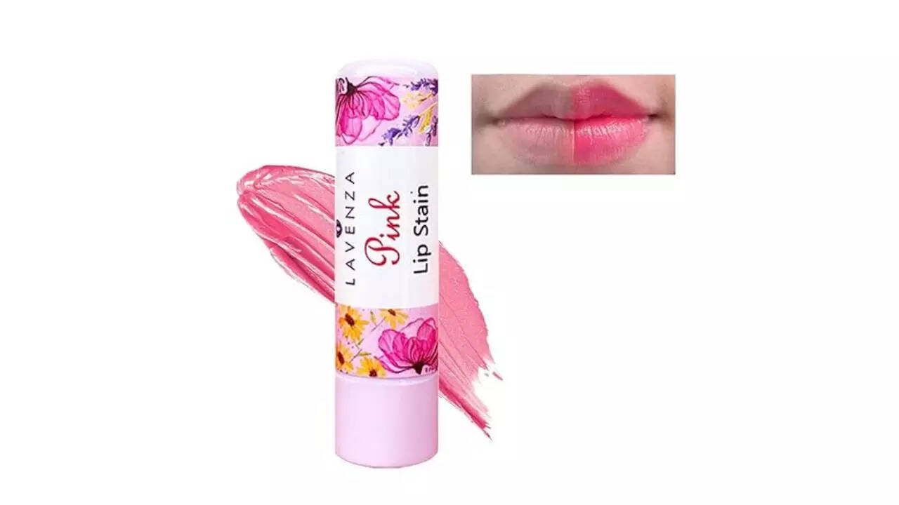 Lavenza pH Based Natural Pink Lipstain  Lip Balm 