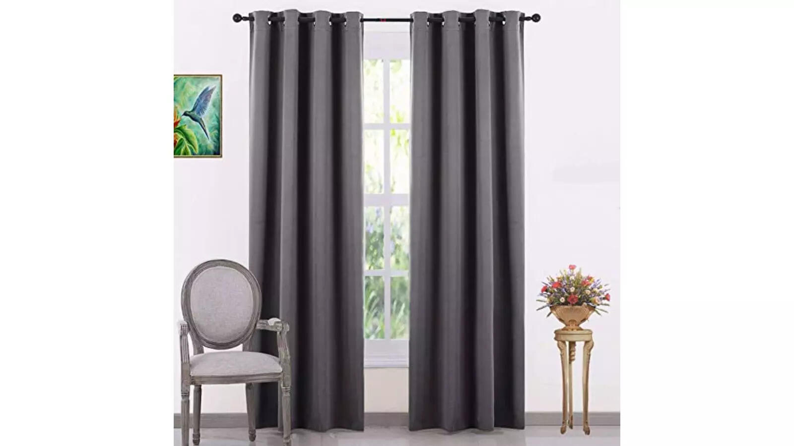 ARMENIA HAGUE Italian Silk 100 Blackout Curtain