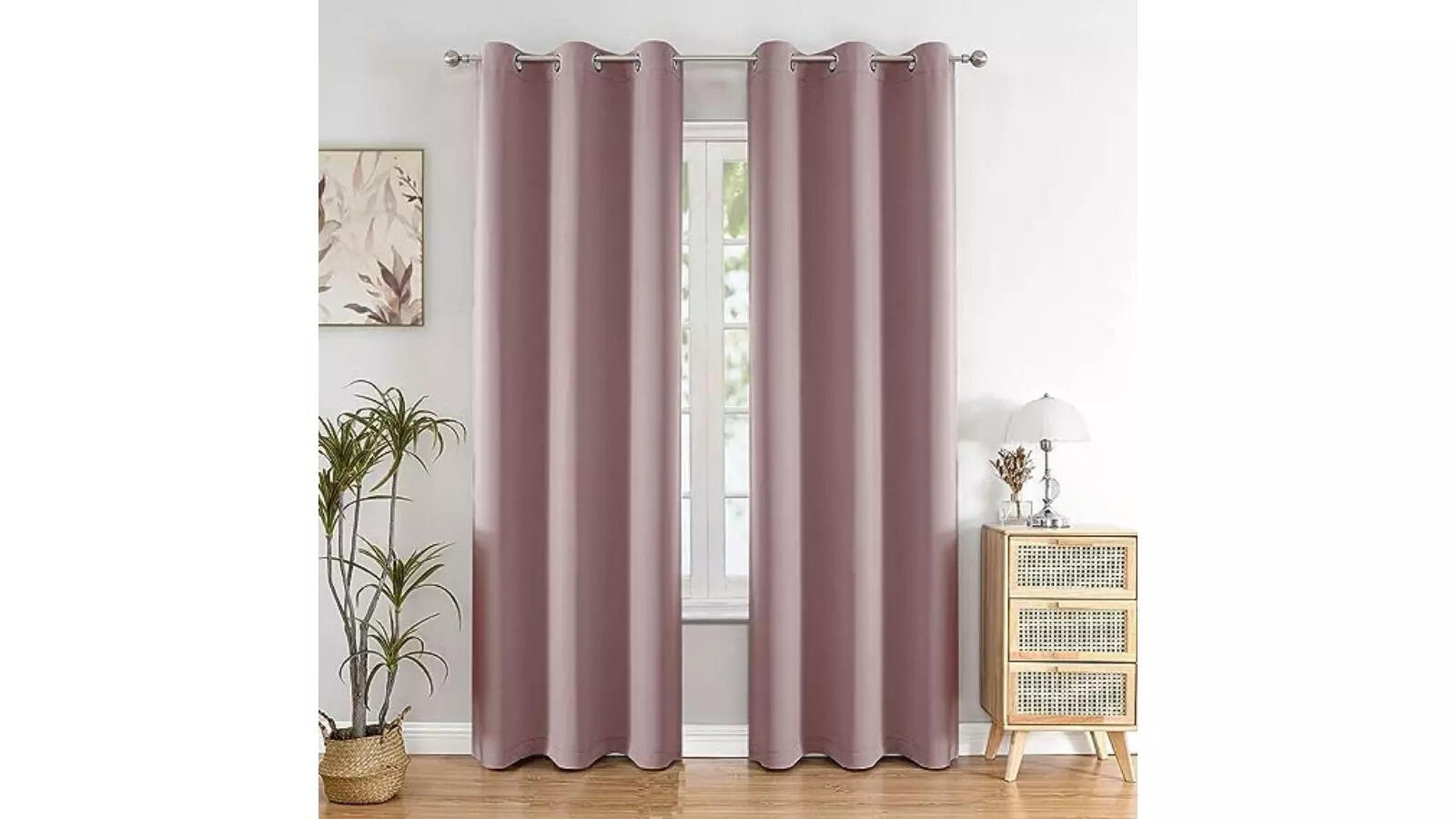 HOMEMONDE 75 Room Darkening Blackout Curtains