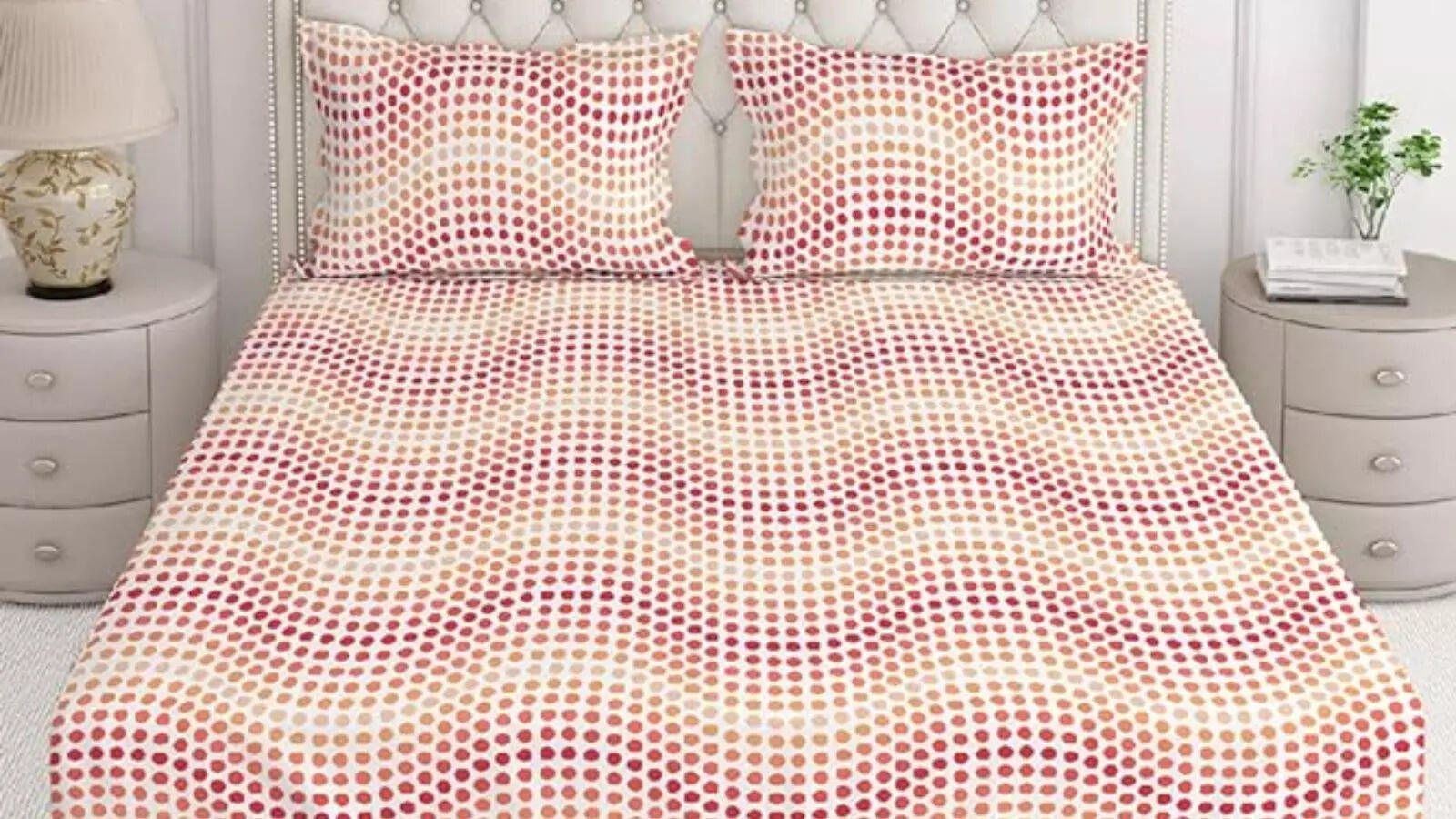 Layers Firenze 100 Cotton King Size Bed Sheet