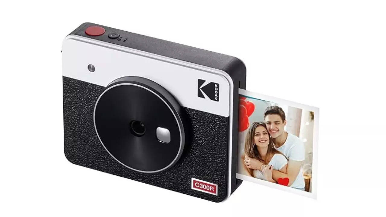 KODAK Mini Shot 3 Retro 4PASS 2-in-1 Instant Camera and Photo Printer