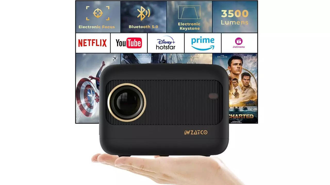 WZATCO Eve | Portable 720P Native Projector
