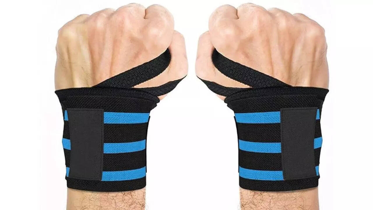 GERBERA Wrist Support Band With Thumb Loop Strap