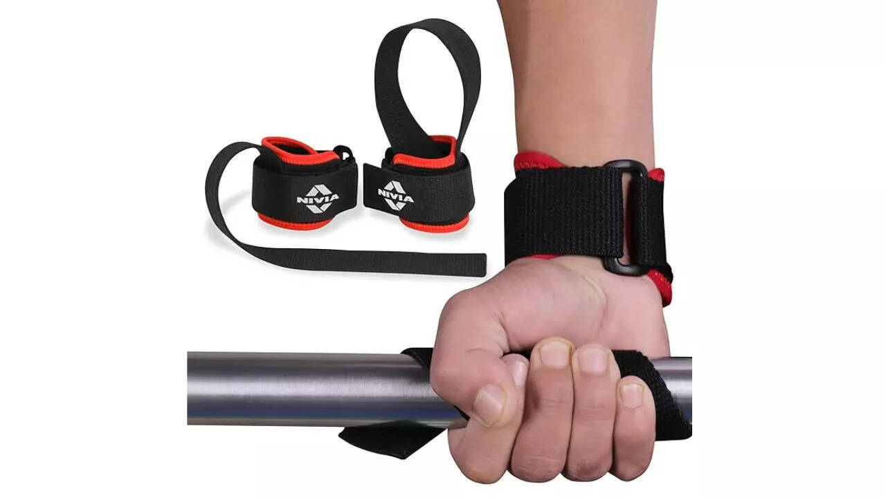 Nivia Weight lifting Strap with Wrist supporter for Gym
