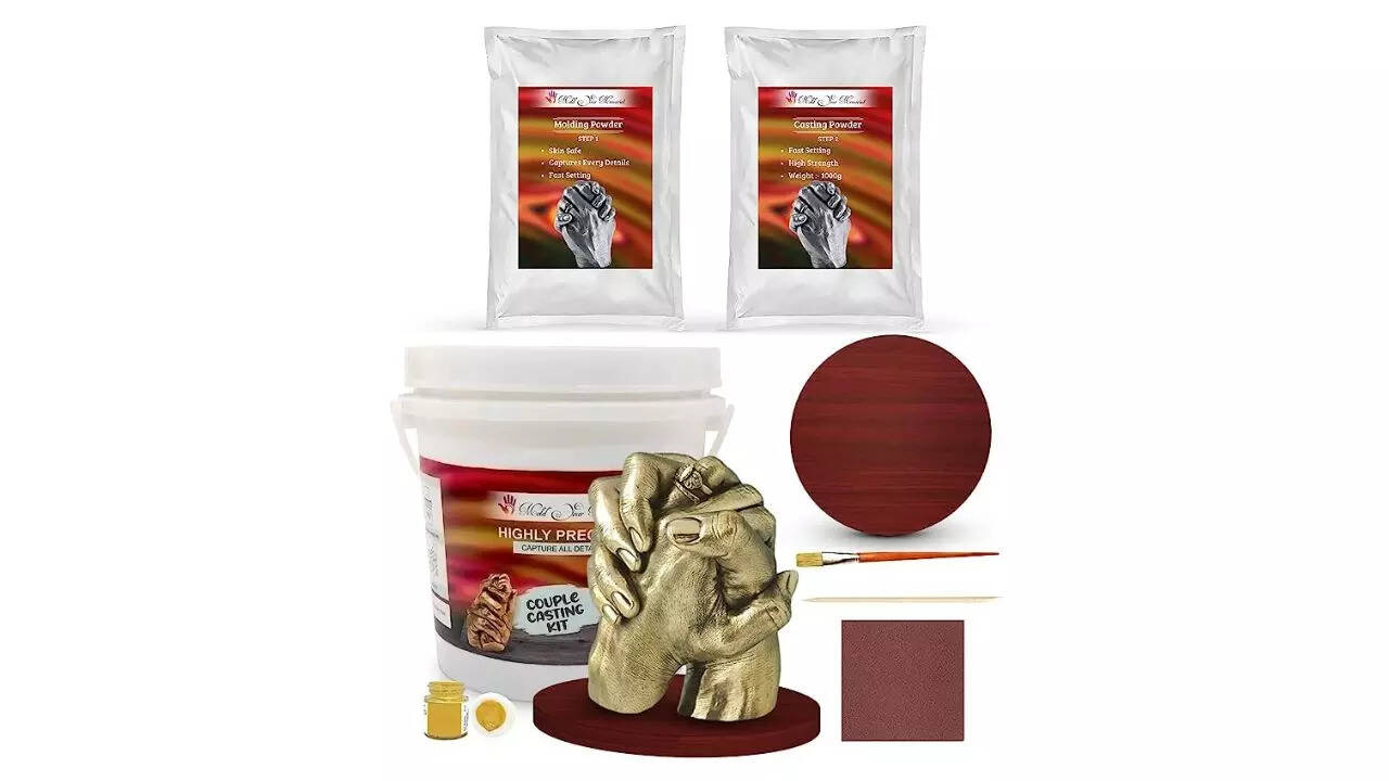 Mold Your Memories 3D Couple Hand Casting Kit