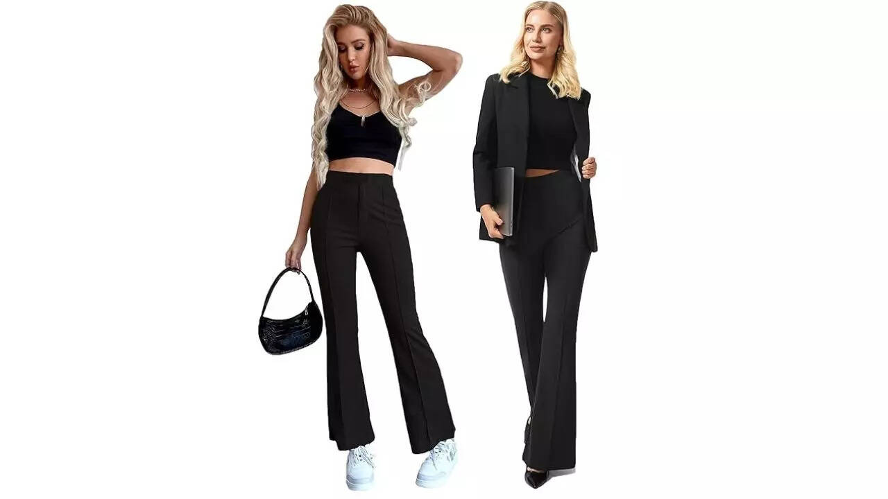 ADDYVERO Women's Slim Fit Casual Trousers