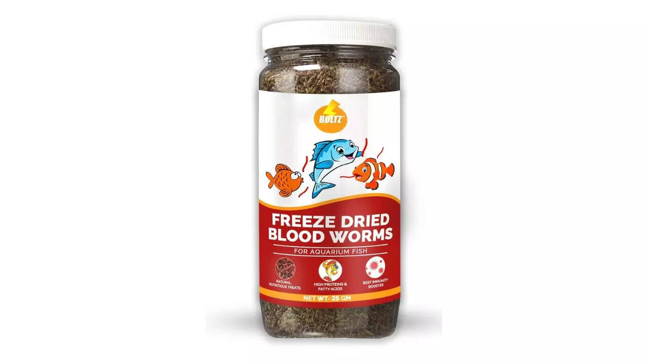 Boltz Freeze Dried Blood Worms Fish Food