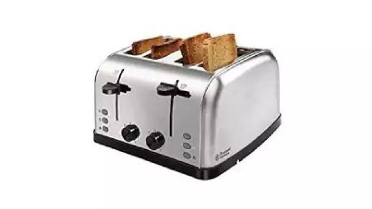 Russell Hobbs 18790 Premium Stainless Steel 4 Slice Toaster
