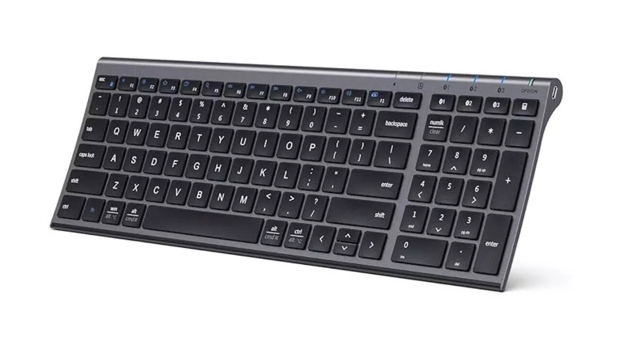 iClever BK10 Multi-Device Bluetooth Keyboard for Mac