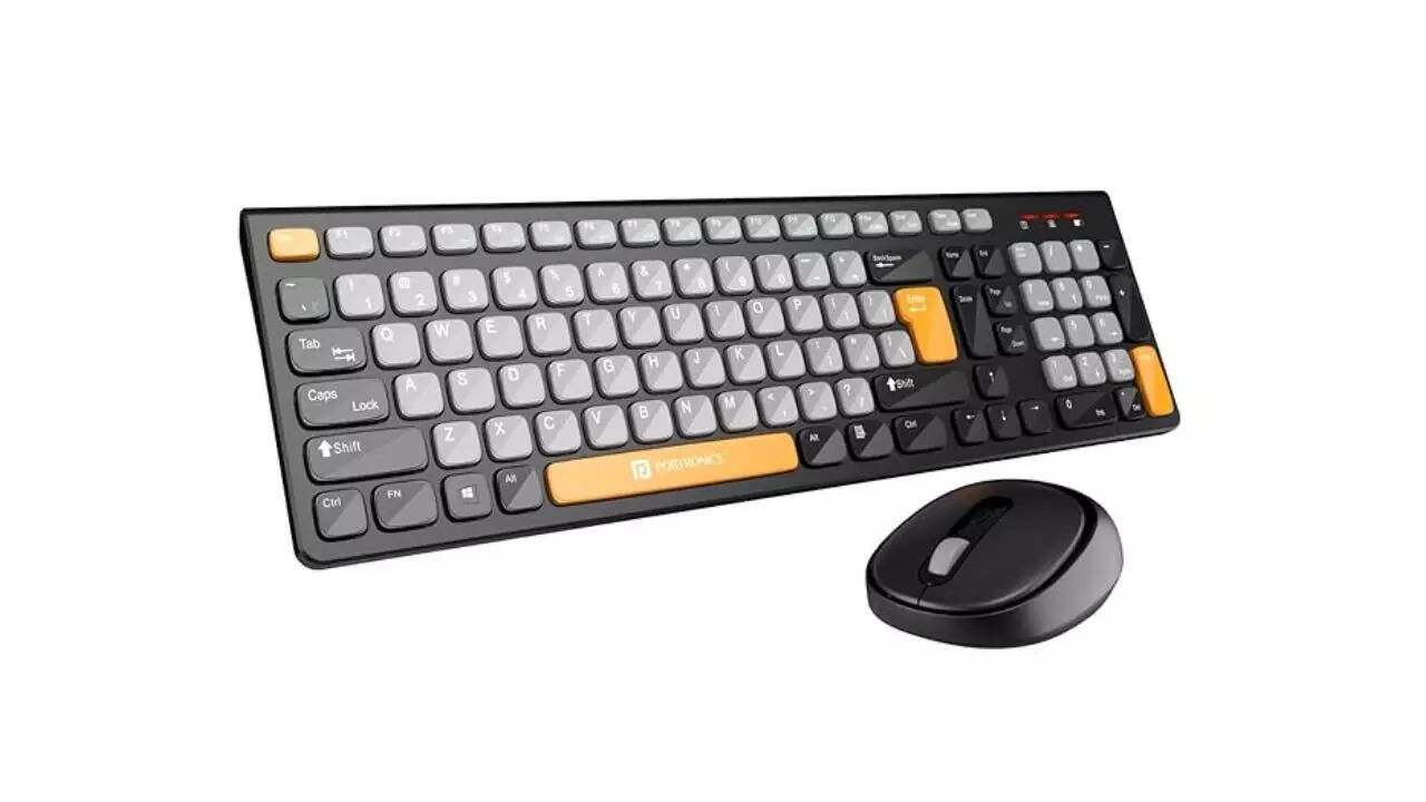 Portronics Key7 Combo Wireless Keyboard & Mouse Set