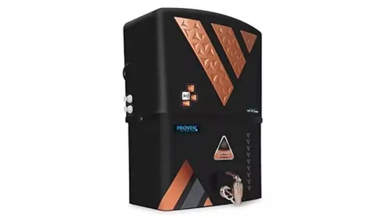 Proven ELEVEN Copper + Mineral RO+UV+UF 10 to 12 Liter RO + UV + TDS ADJUSTER Water Purifier