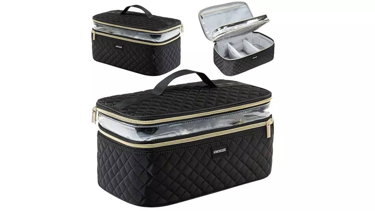 AMOIGEE Large Makeup Bag
