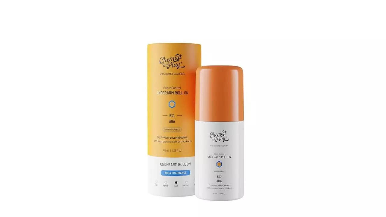 Chemist at Play UnderArm Roll-On with 5% AHA, Lactic Acid & 1% Mandelic Acid
