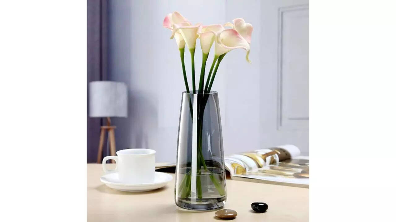 The Purple Tree Tapered Glass Vase