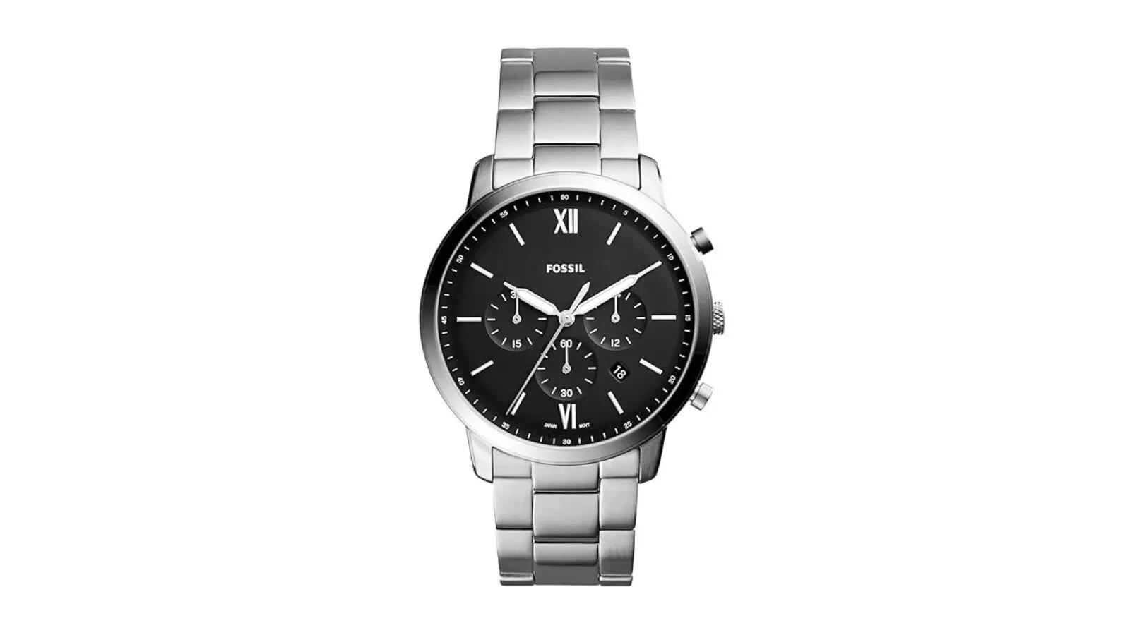Fossil Analog Black Dial Men's Watch-FS5384