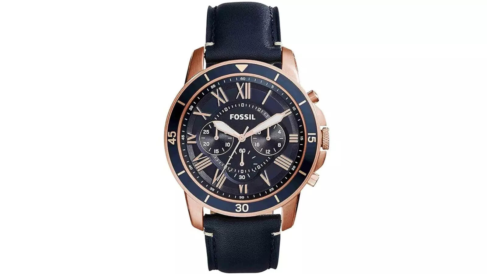 Fossil Grant Sport Analog Blue Dial Men's Watch-FS5237