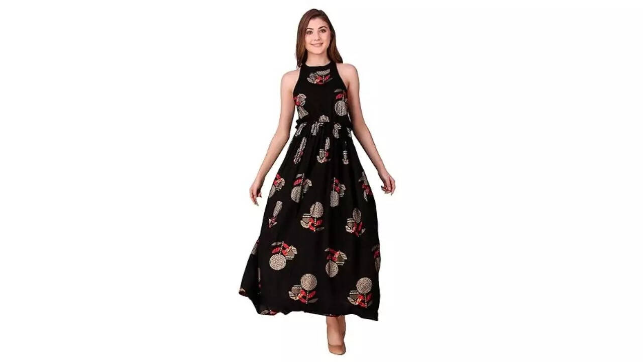 Daevish Women's A-Line Maxi Dress
