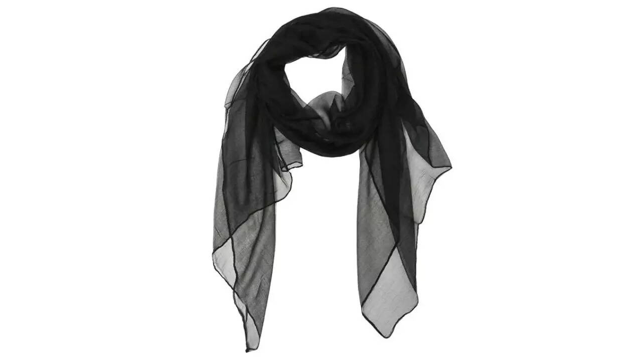 Wrapables Solid Color 100% Silk Long Scarf
