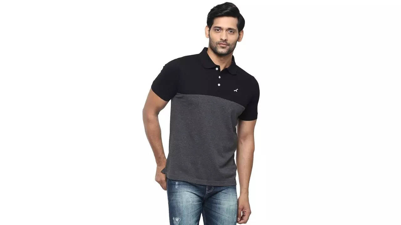 AMERICAN CREW Men's Regular Fit Polos