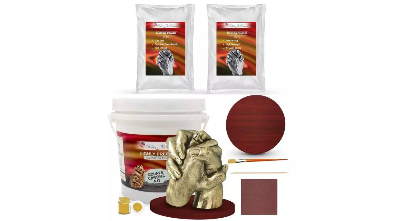 Mold Your Memories 3D Couple Hand Casting Kit