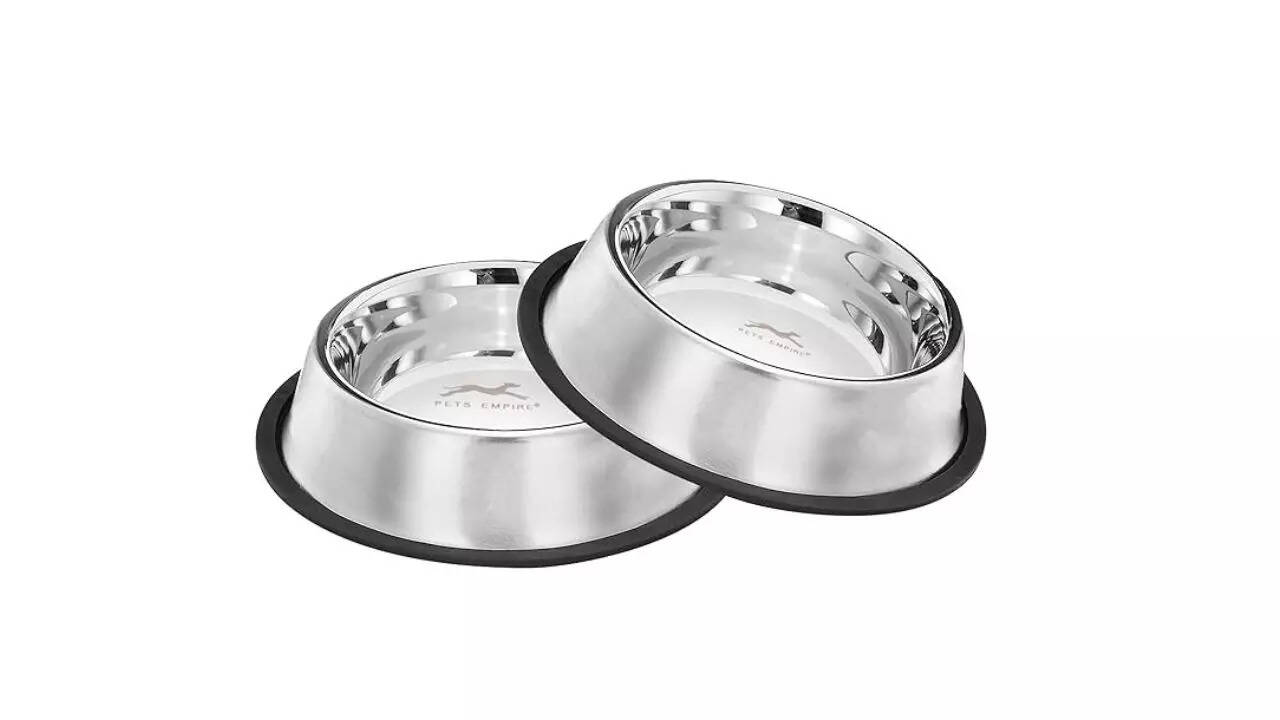 Pets Empire Stainless Steel Dog Bowl