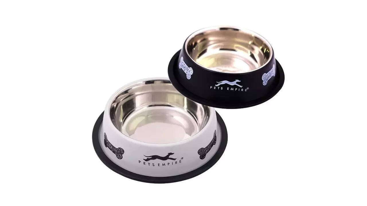 Pets Empire Bowl for Dogs, Anti-Skid Stainless Steel Bowls