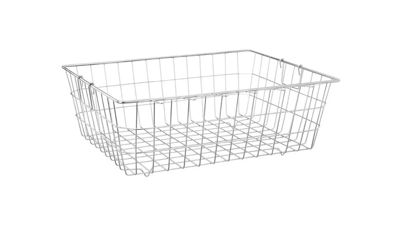Amazon Brand - Solimo Stainless Steel Dish Drainer
