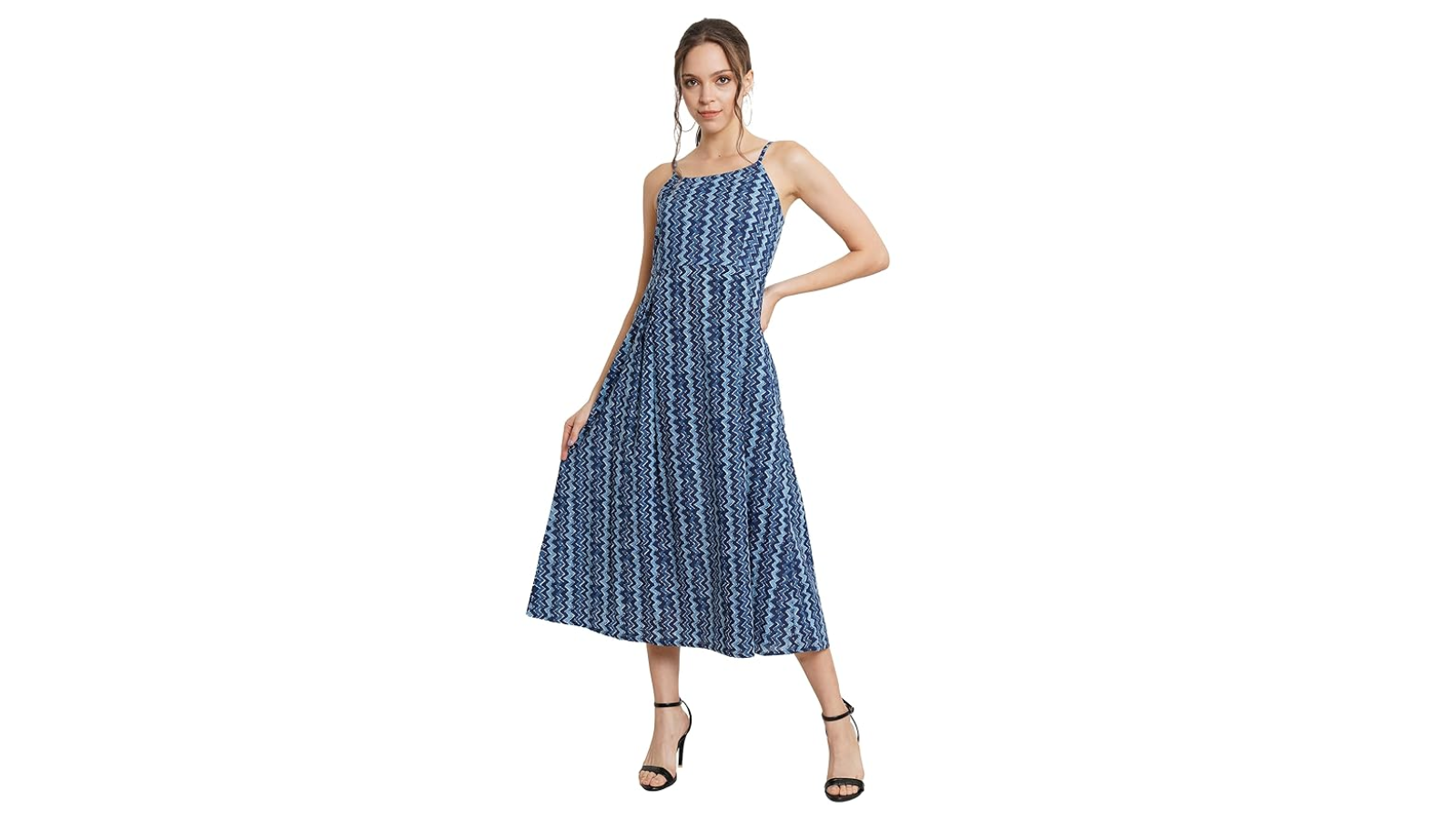 COTLAND Womens Midi Dress