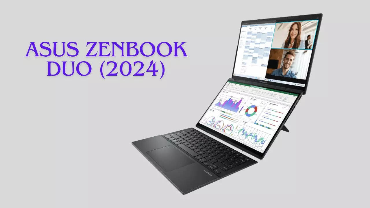 Asus Lunched ZenBook Duo 2024 in India with Dual OLED Touchscreen Display