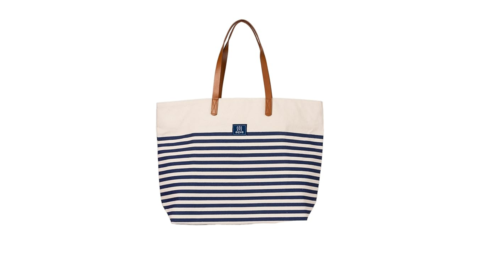 Aqva Cotton Canvas Tote Bag 