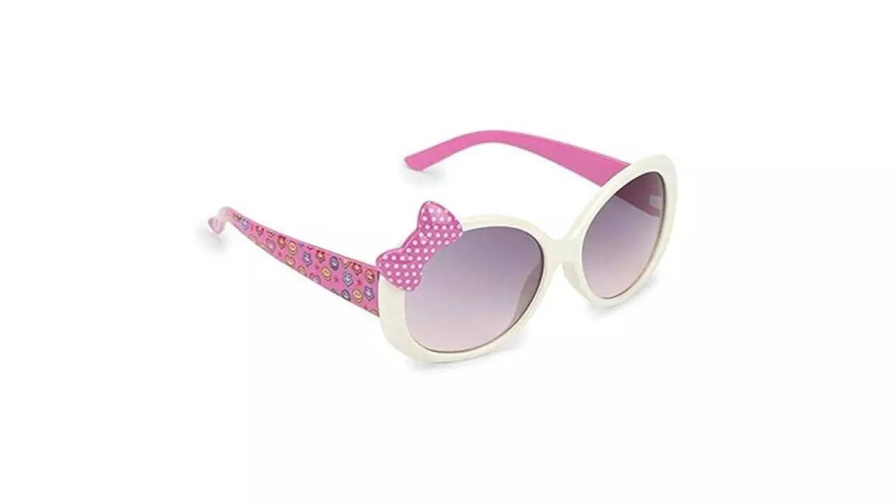 SHOP FRENZY Unisex Child Oval Sunglasses