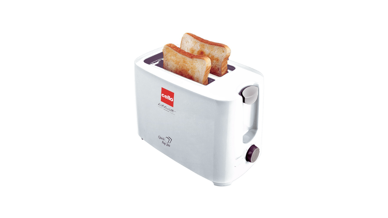 Cello Quick 2 Slice Pop Up 300 Toaster