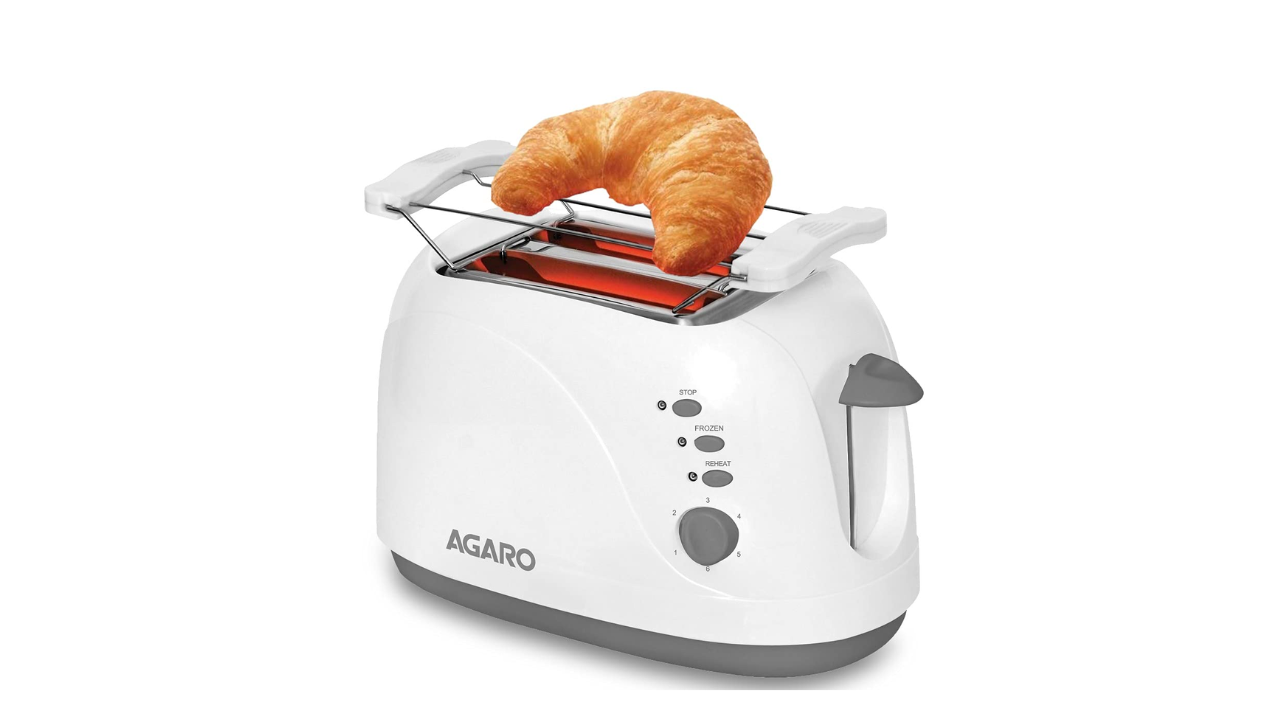 AGARO Venus 2 Slice Pop up toaster